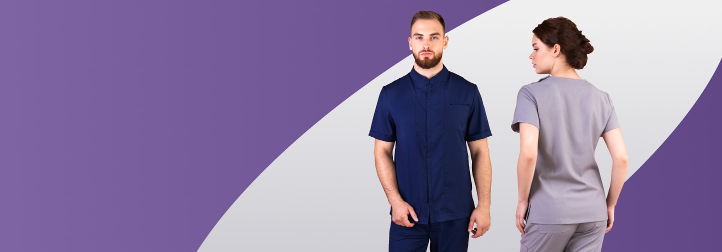 Мужчина и девушка в одежде Тезис