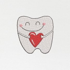 Зубик с сердцем