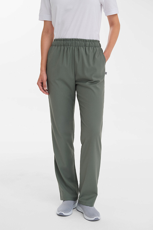 Брюки женские Тезис TZ315, оливковый, 40