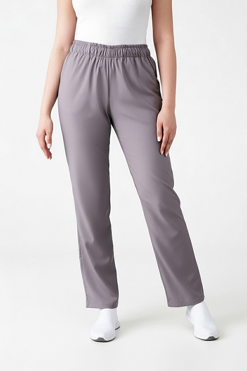 Брюки женские Тезис TZ315, серо-бежевый, 40