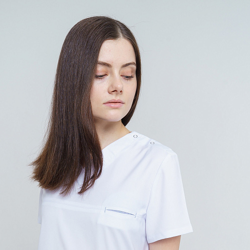 Туника женская Тезис TZ300, белый, 52