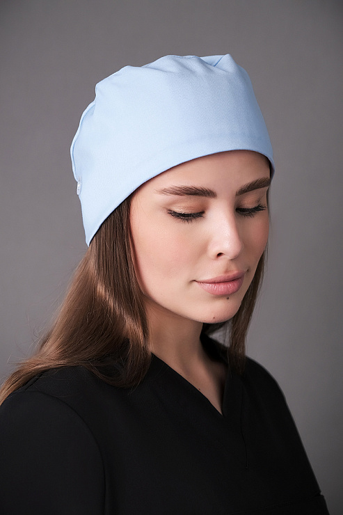 Шапочка медицинская Тезис TZ001, голубой
