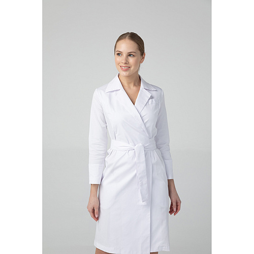 Халат женский Dr. Nice, белый, 44