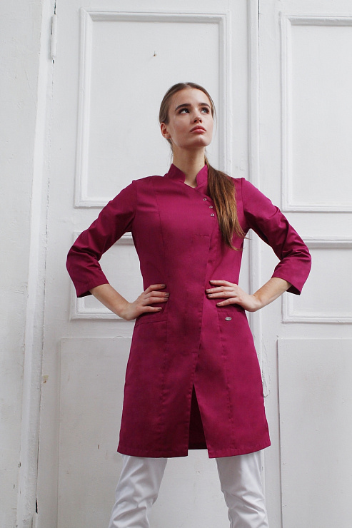 Блуза женская «Восток», малина, 44