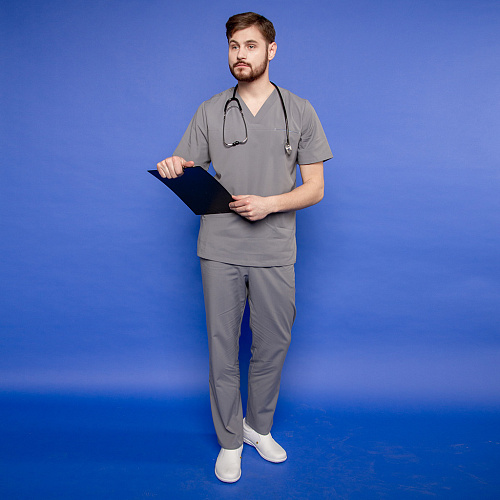 Туника мужская 257 Tennessee, R192 серый, 4XL