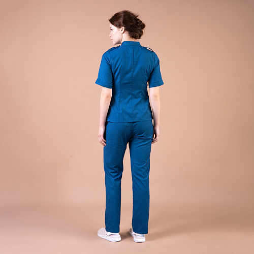 Брюки женские Тезис TZ315, синий, 50