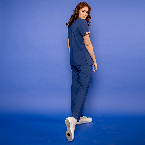 Брюки женские, R142 синий, XXL