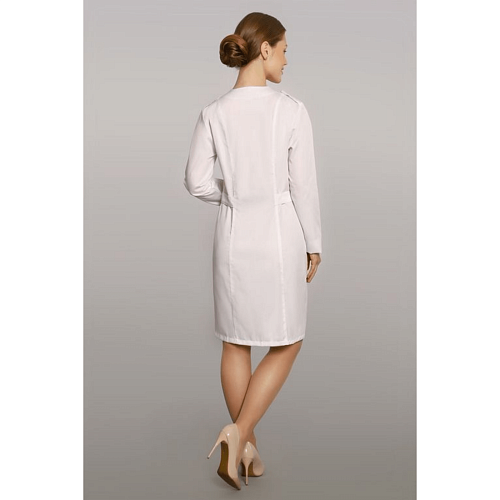 Халат женский 249 Satory, 3/4 рукав, белый, 60