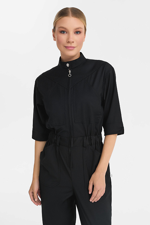 Комбинезон женский Тезис TZ490, черный, 50
