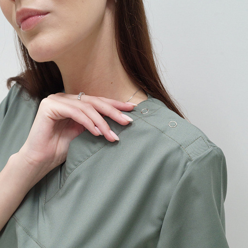 Туника женская Тезис TZ300, оливковый, 42