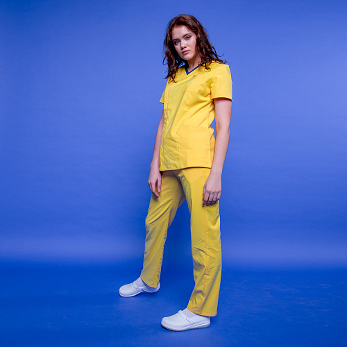 Брюки женские, R126 лимонно-желтый, S