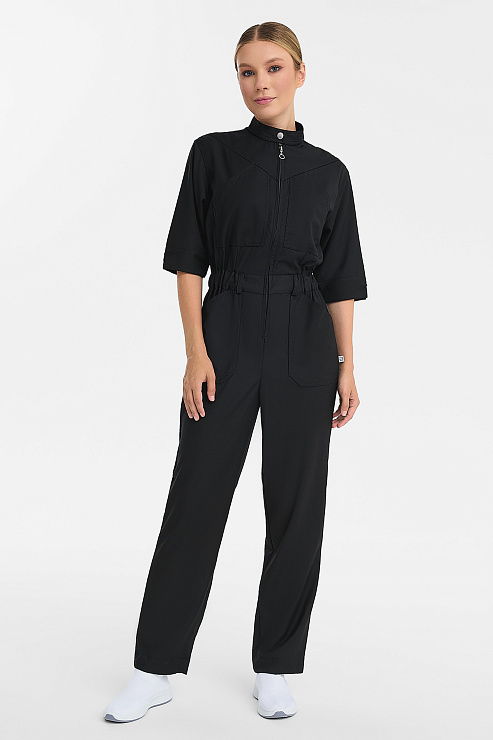 Комбинезон женский Тезис TZ490, черный, 50