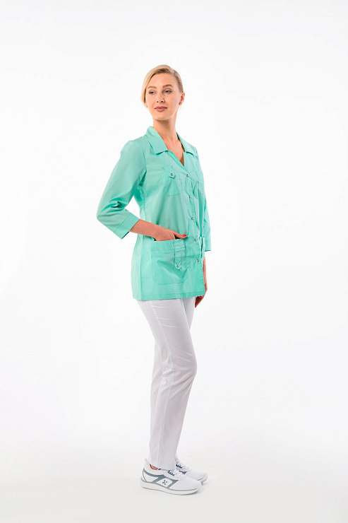 Блуза женская «Лайм», зеленый, 56