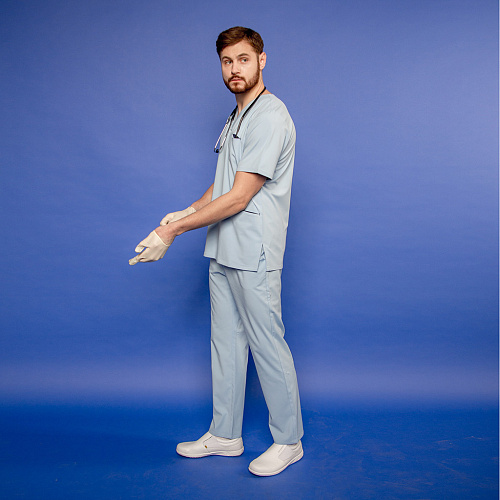 Туника мужская 257 Tennessee, R132 светло-голубой, L