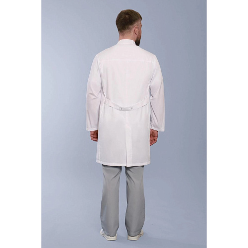 Халат мужской 550 Satory, белый, 46