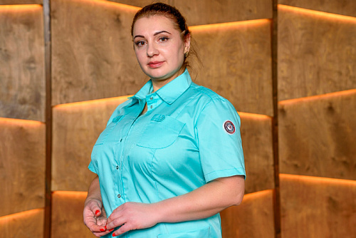 Блуза женская «Сафари», мята, 46