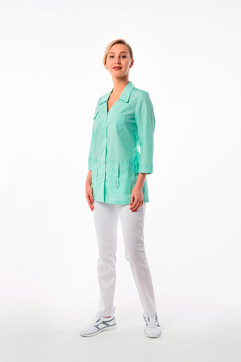 Блуза женская «Лайм», зеленый, 48