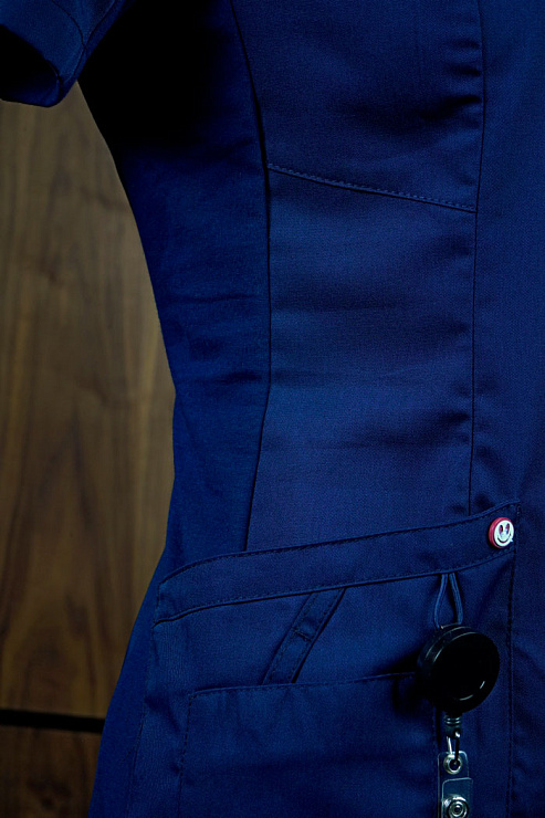 Блуза женская «Лапки», с трикотажной вставкой, 40