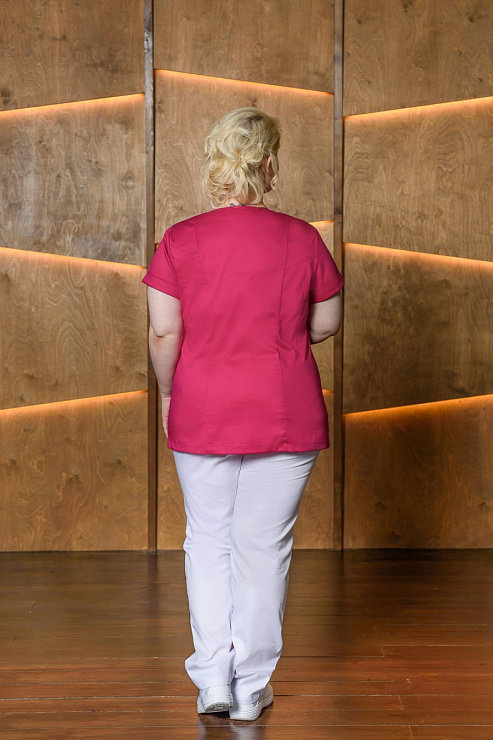 Блуза женская «Альфа», фуксия, 54