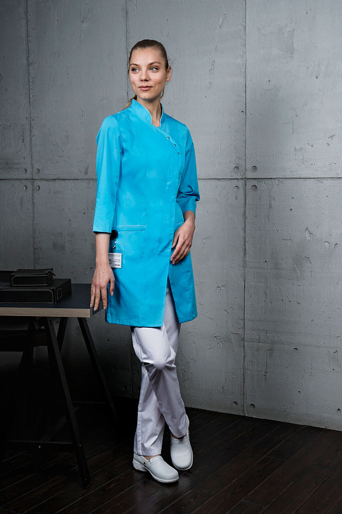 Блуза женская «Восток», лазурный, 46