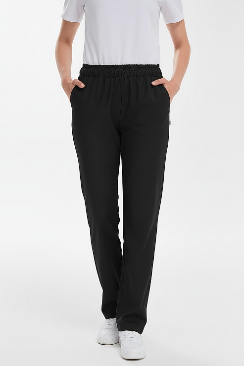 Брюки женские Тезис TZ315, черный, 46