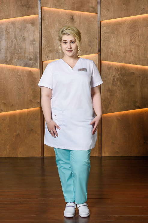 Блуза женская «Лонга», белый, 44