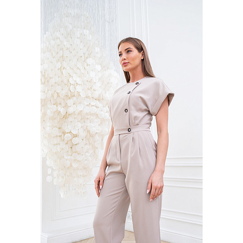 Комбинезон женский Dr. Nice «Beauty», бежевый, 42-44