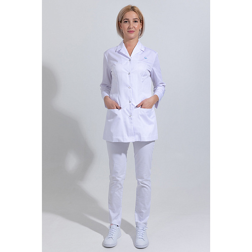 Пиджак женский, белый, 60