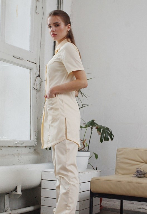 Блуза женская «Сафари», крем, 42