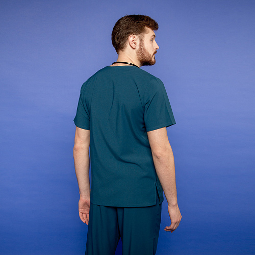 Туника мужская 245 Vermont, R176 сине-зелёный, L