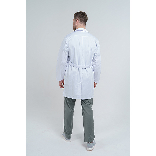 Халат мужской 234СД, белый, 48