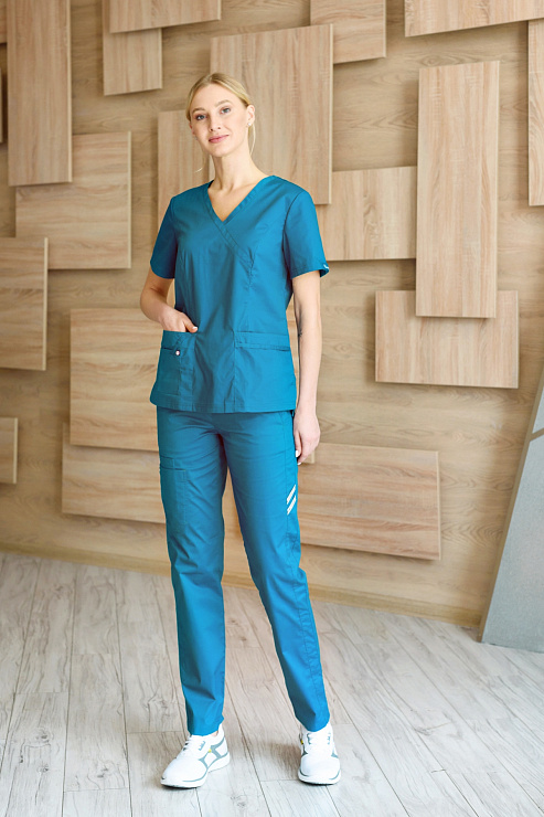 Блуза женская «Терра», Блю Марин, 56