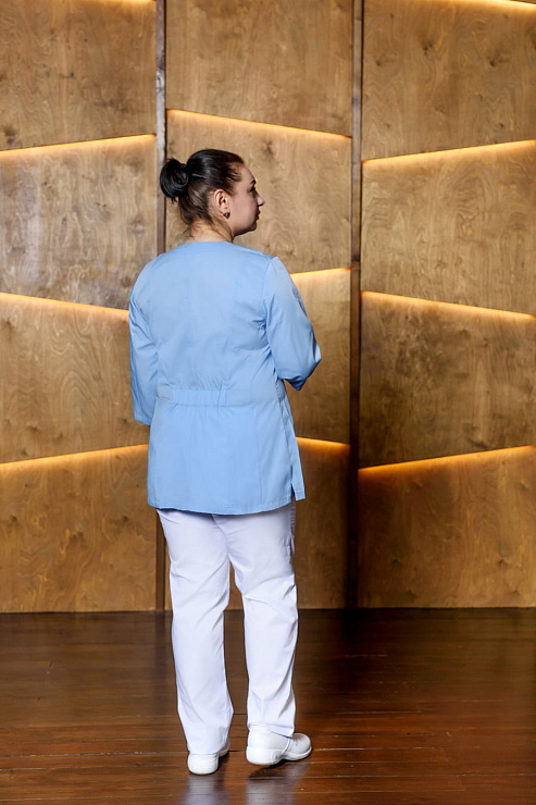 Блуза женская «Подарок», голубой, 60