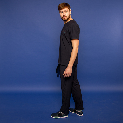 Туника мужская 260 Wisconsin, R148-176 синий/сине-зеленый, XL