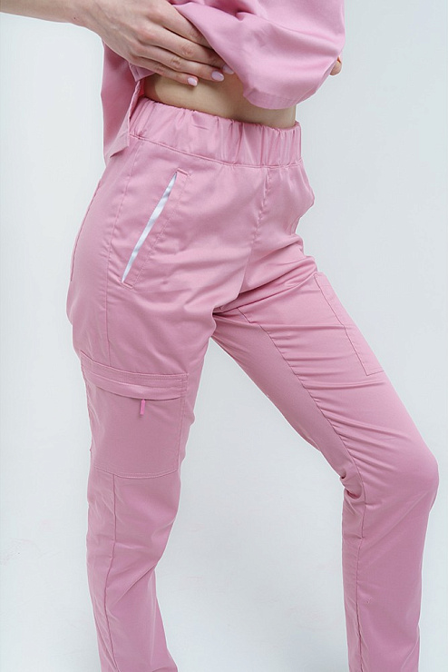 Брюки женские Тезис TZ210, розовый, 52