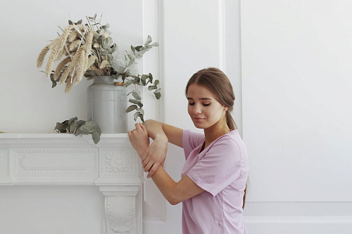 Блуза женская «Лонга», лаванда, 46