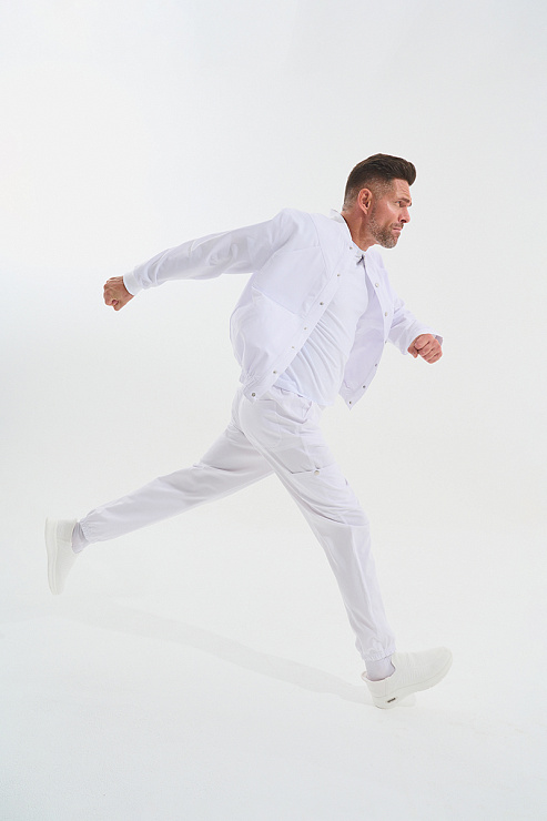 Джоггеры мужские Тезис TZ625, белый, 48