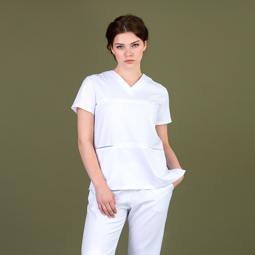 Туника женская Тезис TZ300, белый, 52