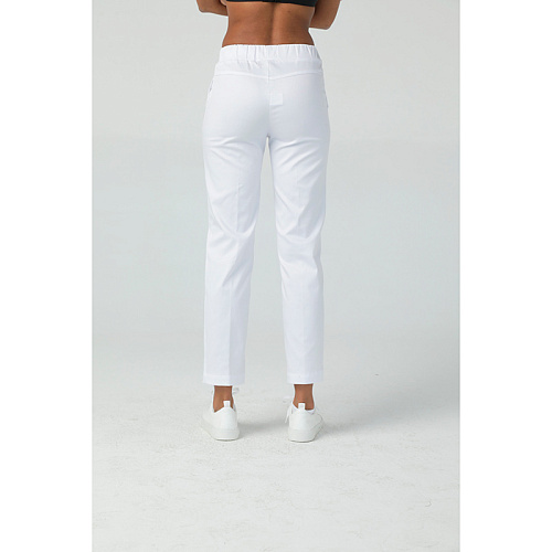 Брюки женские Dr. Nice «ШОВ», белый, 42