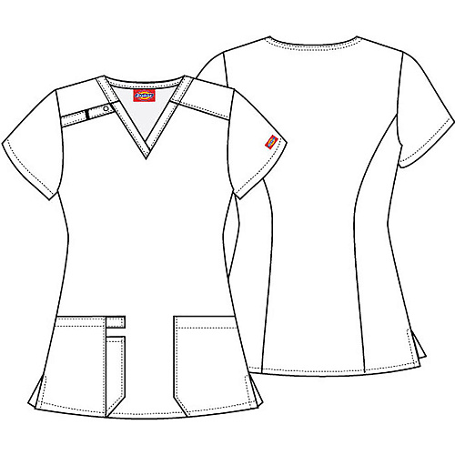 Топ женский Dickies DK617, домашние животные, XS