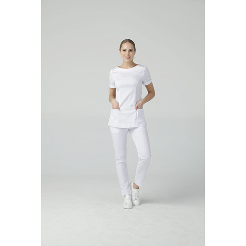 Брюки женские Dr. Nice, белый, 56