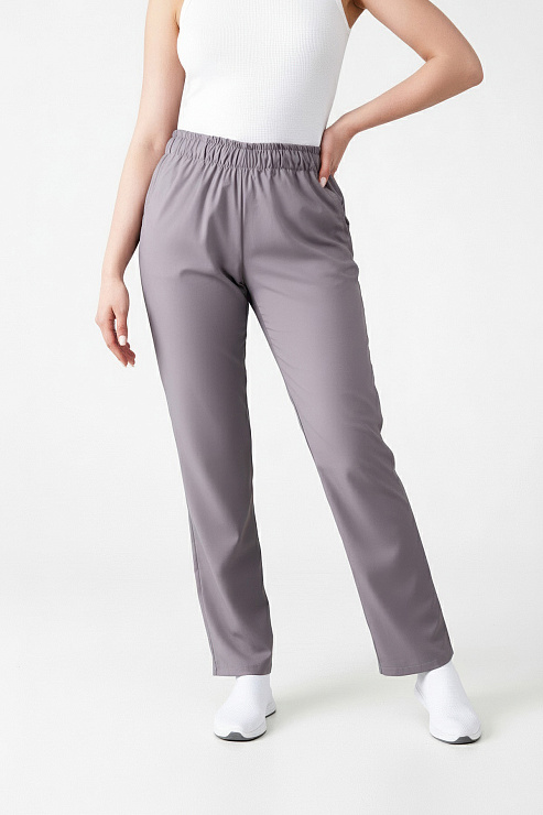 Брюки женские Тезис TZ315, серо-бежевый, 40