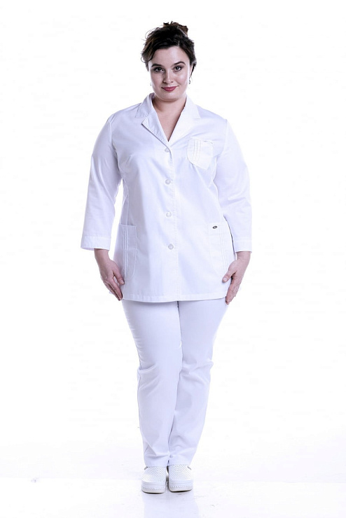 Блуза женская «Арт», белый, 46