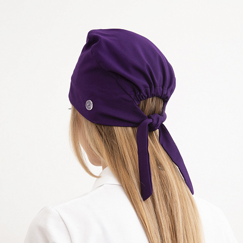 Шапочка медицинская Тезис TZ001, фиолетовый