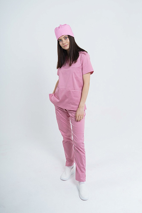 Брюки женские Тезис TZ210, розовый, 52