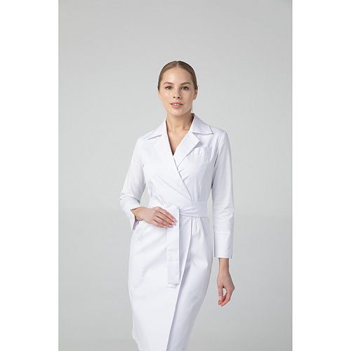Халат женский Dr. Nice, белый, 44