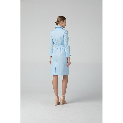 Халат женский Dr. Nice, голубой, 44