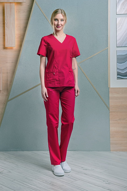 Блуза женская «Терра», красный, 50