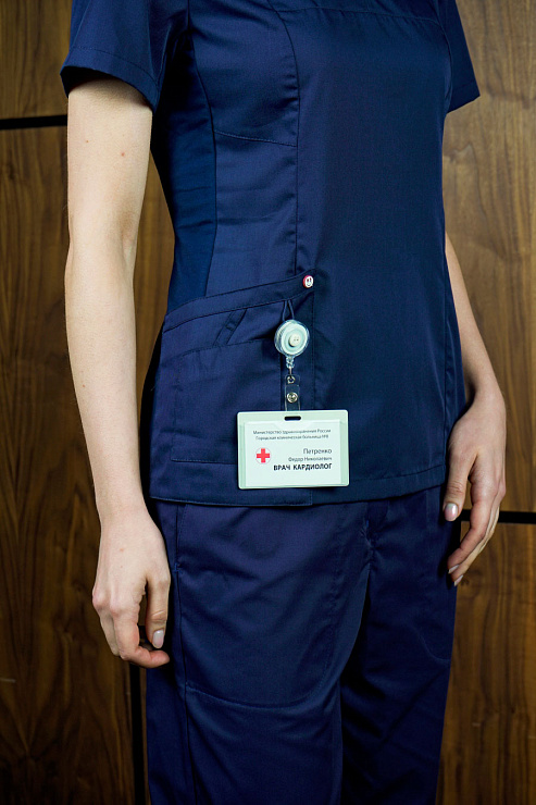 Блуза женская «Лапки», с трикотажной вставкой, 50