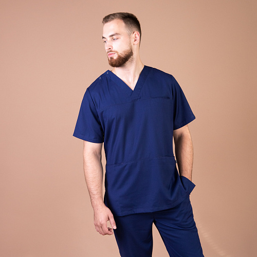 Туника мужская Тезис TZ600, темно-синий, 52